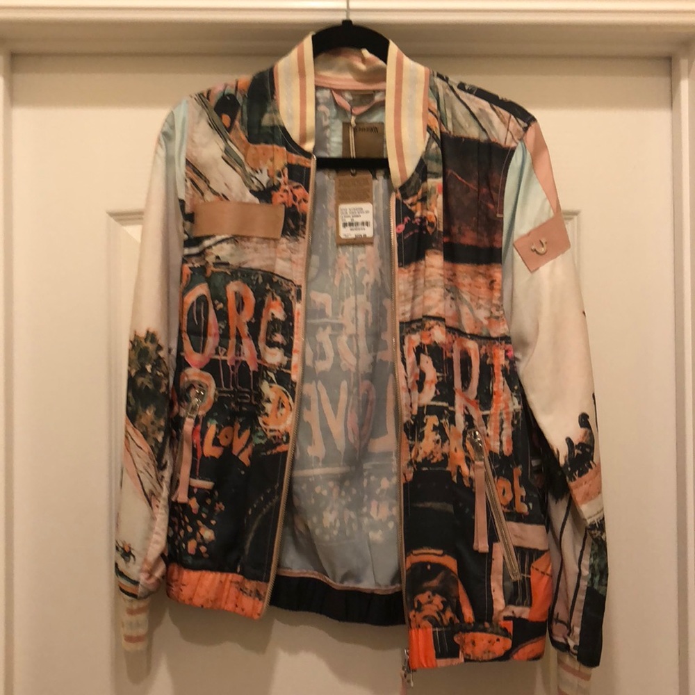 Brand new True Religion bomber jacket